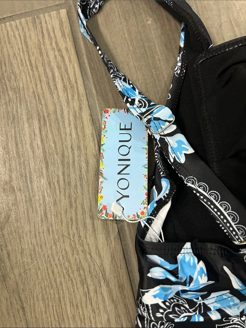 Yonique Women's Plus Size Tankini Swimsuit with Shorts Ruffle Tummy Control